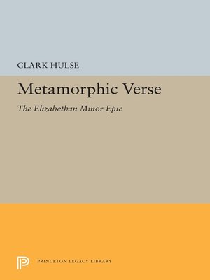 cover image of Metamorphic Verse